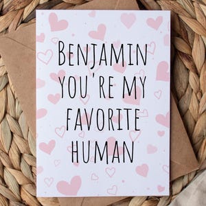 Tarjeta de aniversario personalizada IMPRIMIBLE DESCARGAR para Él, Ella, Novio, Esposa, Esposo, Personalizada 34, 6, 23, 7, 9, 3, 6, 8, 2, 5, 6