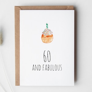 60.Geburtstagskarte PRINTABLE DOWNLOAD für Sie