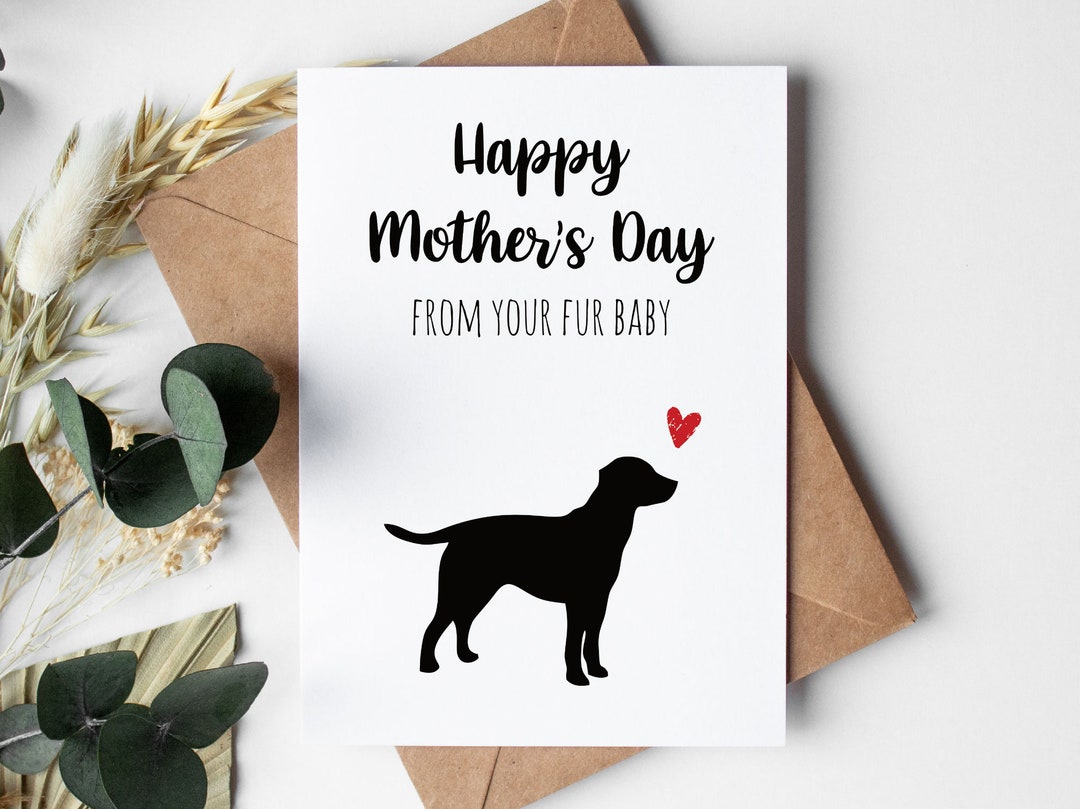 Dog Mothers Day Cards PRINTABLE DOWNLOAD - Etsy