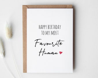 Tarjeta de cumpleaños DESCARGA IMPRIMIBLE para novio