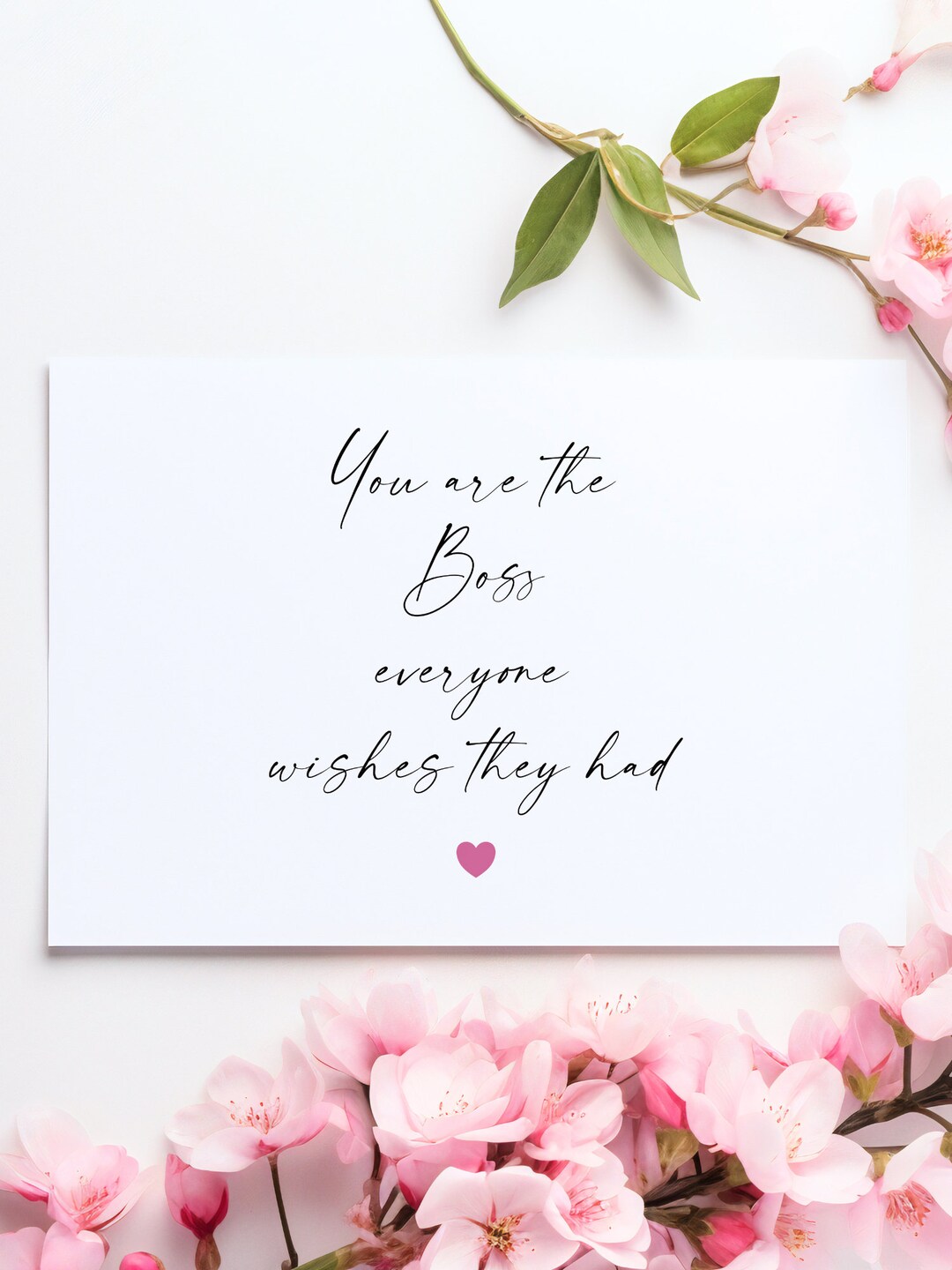 Boss Greeting Card DOWNLOADABLE - Etsy