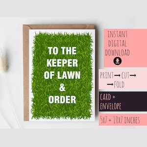Tarjeta del Día del Padre con un juego de palabras para papá, imprimible, regalo para abuelo, primer cumpleaños divertido para esposo y novio, descarga digital con sobre.