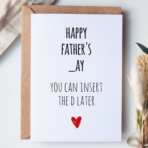 Vaderdagkaart voor papa afdrukbaar, cadeau voor papa, instant digitale download grappige volwassen echtgenoot vriend hem met envelop van vrouw