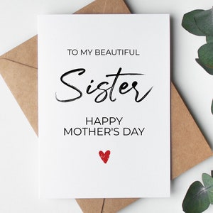DOWNLOAD STAMPABILE del biglietto per la festa della mamma della sorella