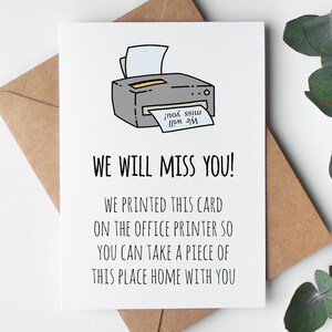 Carte Work Bestie à télécharger, cadeau de départ d'un collègue