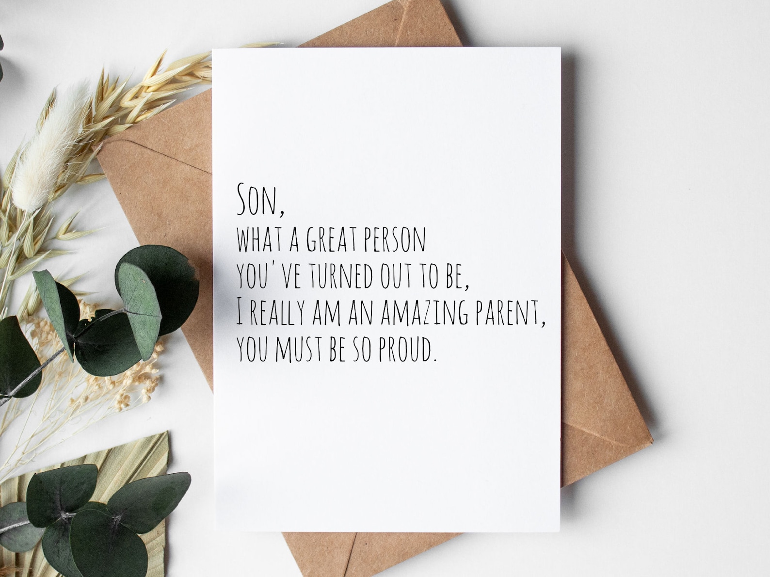 Funny Birthday Card for Son DIGITAL DOWNLOAD Printable - Etsy