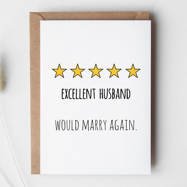 Husband Birthday Card PRINTABLE DOWNLOAD, Gifts for Him