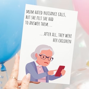 Carte d'anniversaire imprimable à télécharger pour maman
