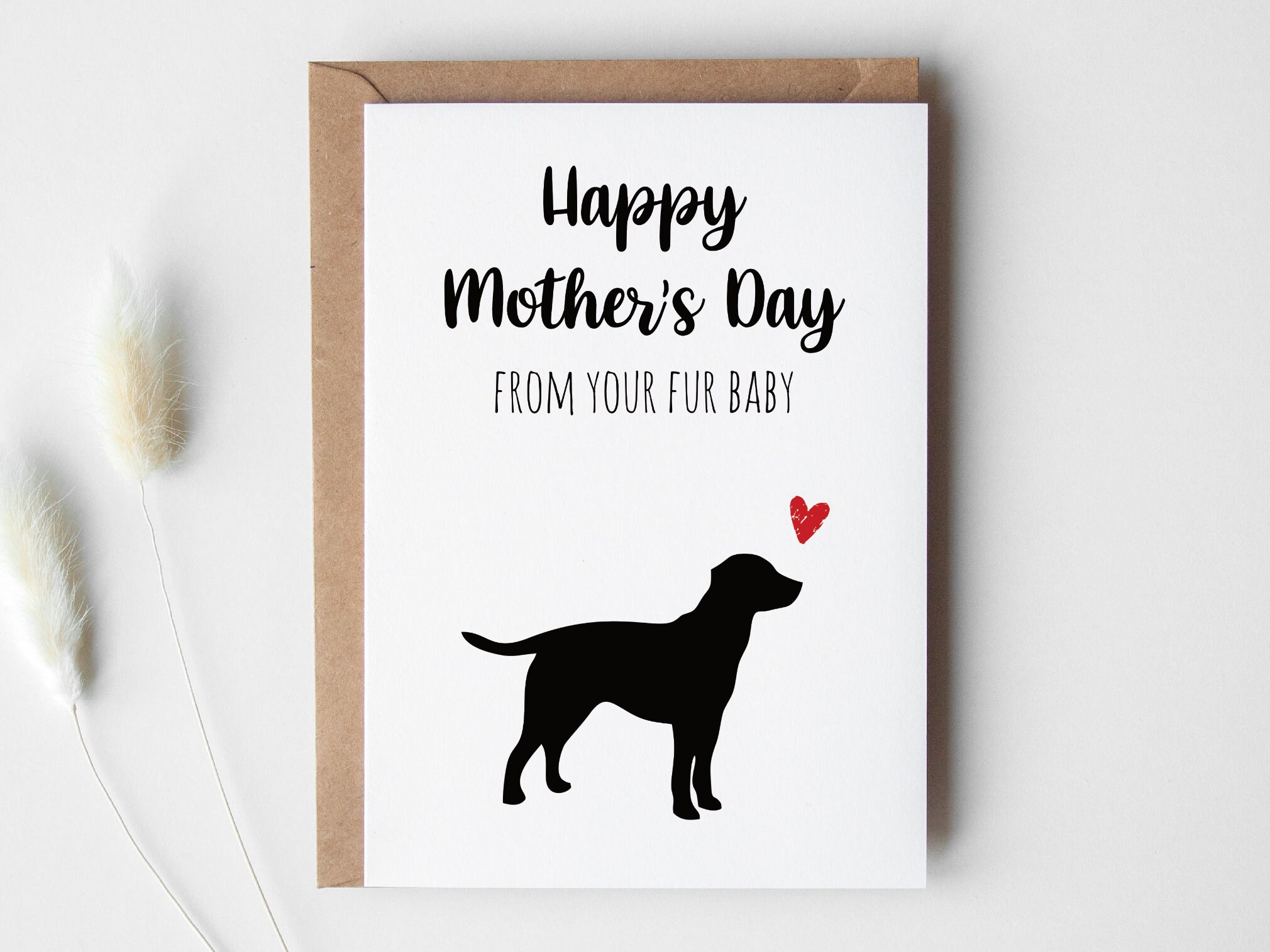 Dog Mothers Day Cards PRINTABLE DOWNLOAD - Etsy