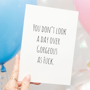 Carte d'anniversaire imprimable et téléchargeable pour elle