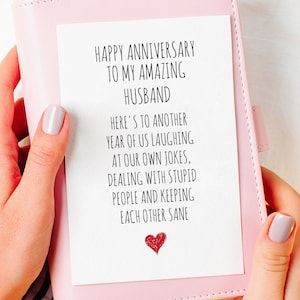 Husband Birthday Card PRINTABLE DOWNLOAD for Him image 7