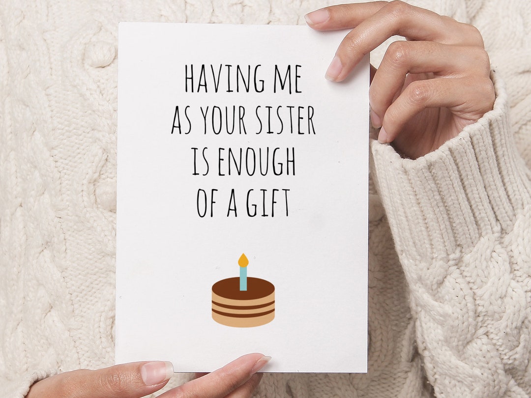 Brother Birthday Card PRINTABLE DOWNLOAD - Etsy