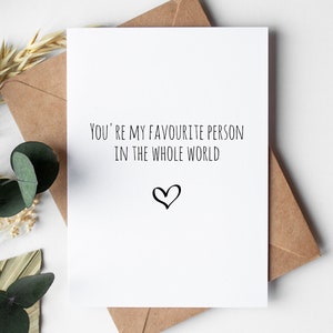Tarjeta de aniversario para novio DESCARGA DIGITAL