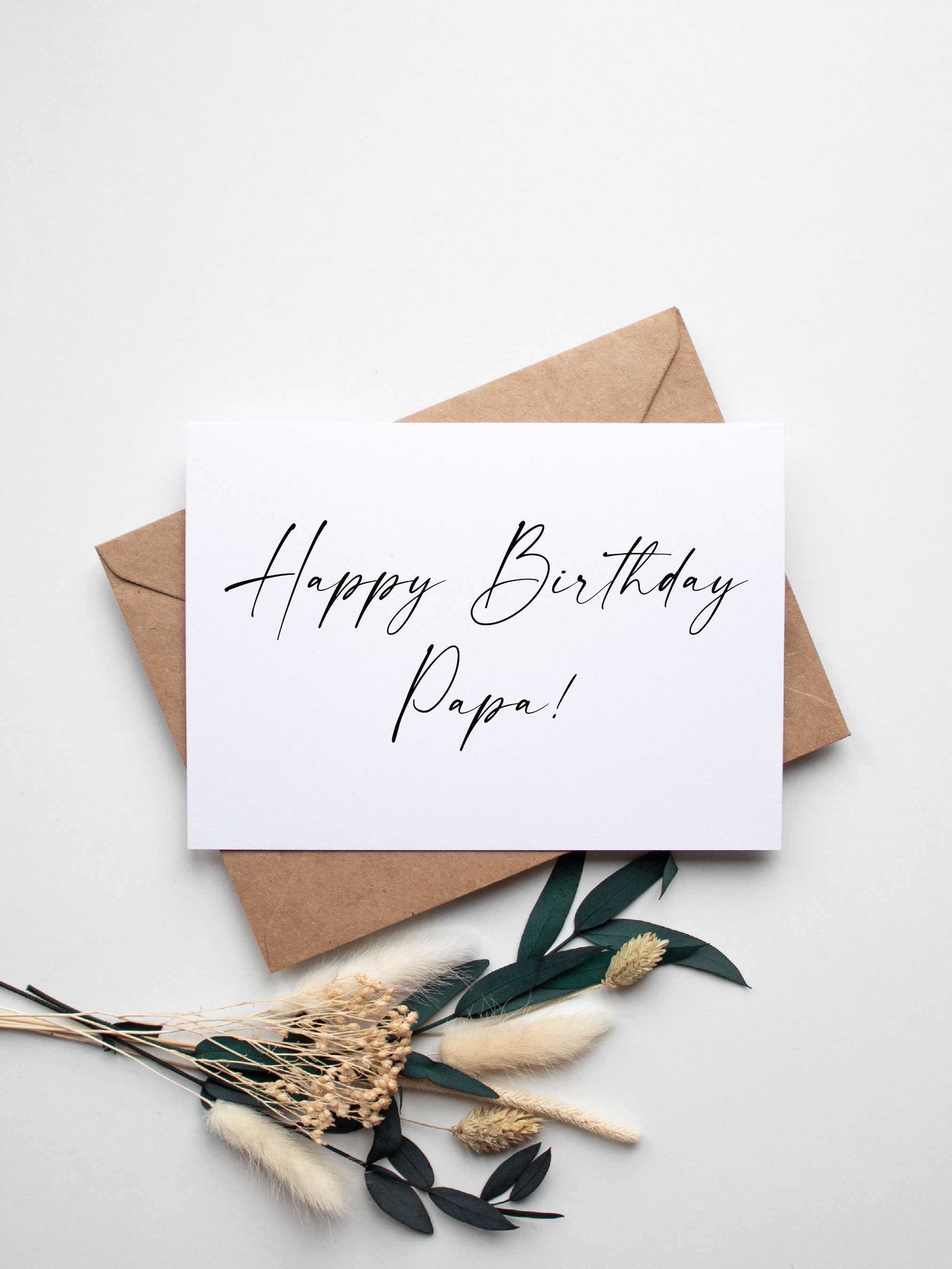Birthday Card PRINTABLE DOWNLOAD for Papa - Etsy