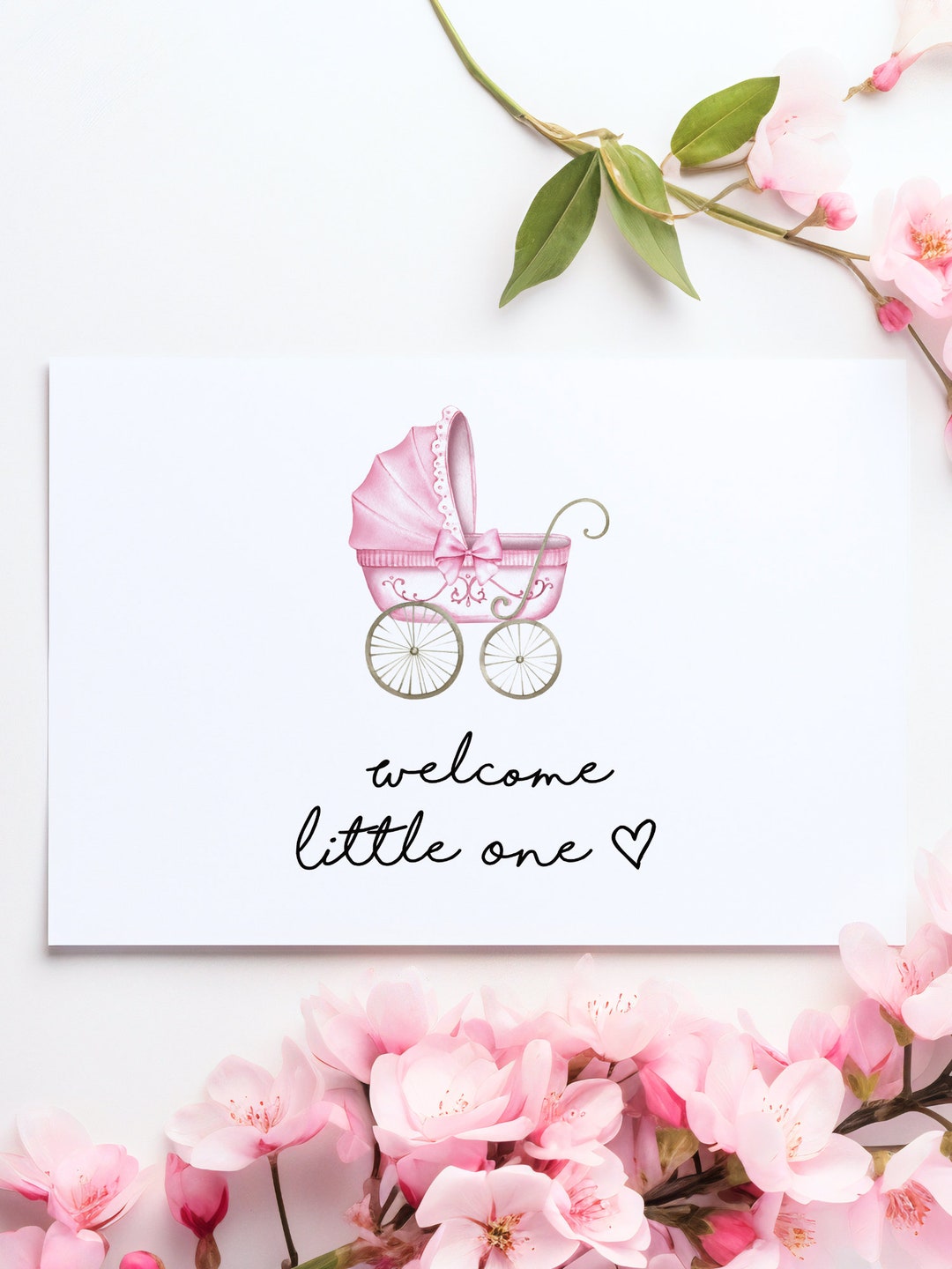 New Baby Card PRINTABLE DOWNLOAD - Etsy