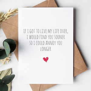 Tarjeta de aniversario para novio para imprimir y descargar
