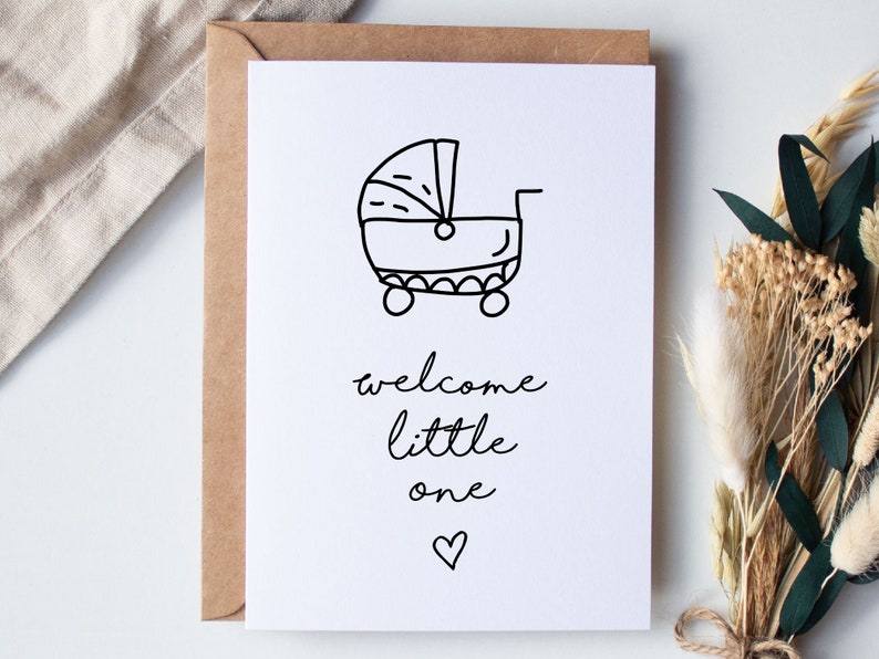 New Baby Card PRINTABLE DOWNLOAD - Etsy