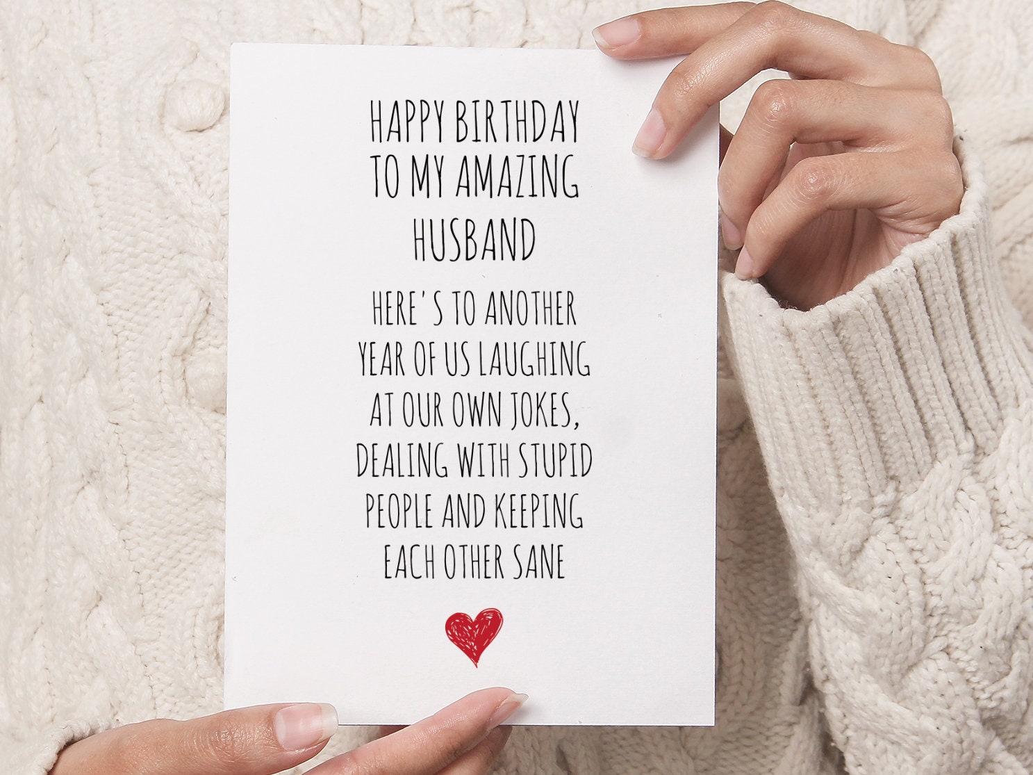Husband Birthday Card PRINTABLE DOWNLOAD for Him - Etsy