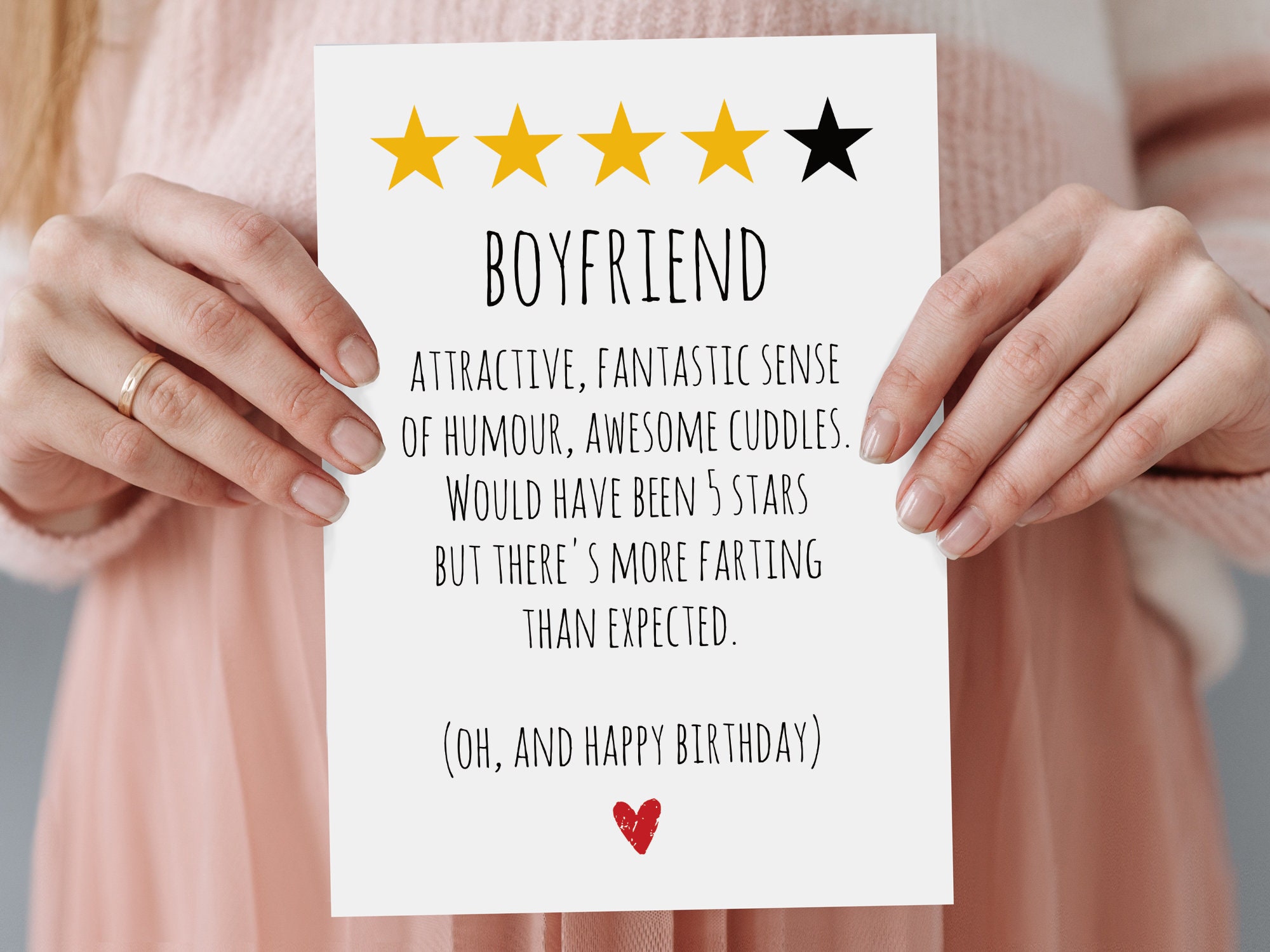 Birthday Card PRINTABLE DOWNLOAD for Boyfriend - Etsy