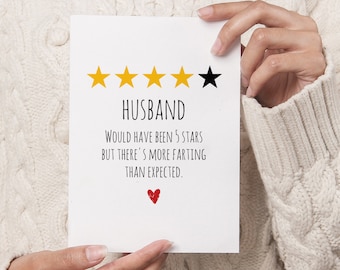 Birthday Card PRINTABLE DOWNLOADABLE for Husband
