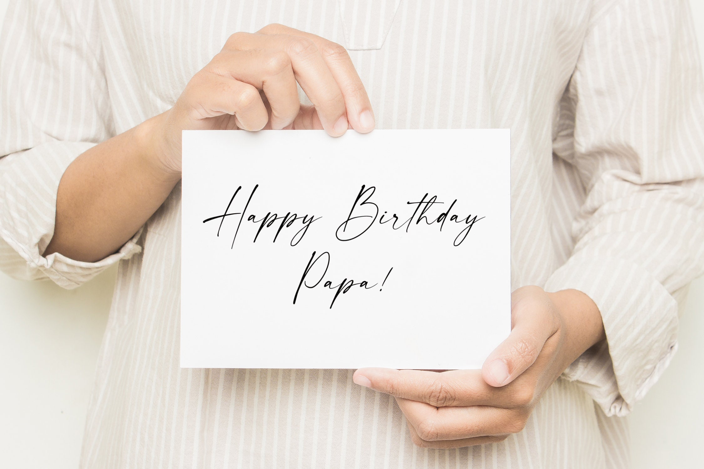 Birthday Card PRINTABLE DOWNLOAD for Papa - Etsy