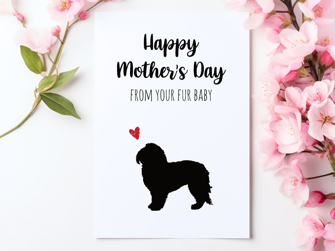 Dog Mothers Day Cards PRINTABLE DOWNLOAD - Etsy