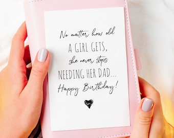 Dad Birthday Card PRINTABLE DOWNLOAD