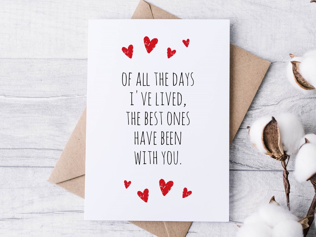 Valentines Day Cards PRINTABLE DOWNLOAD for Husband - Etsy