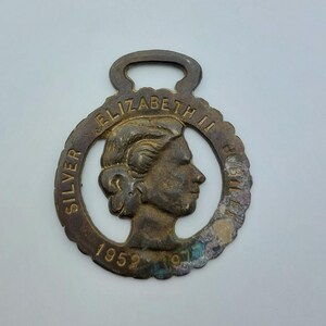 Silver Elizabeth, Horse medallion, collectable, brass decor, brass wall decor, metalware, made in england 5