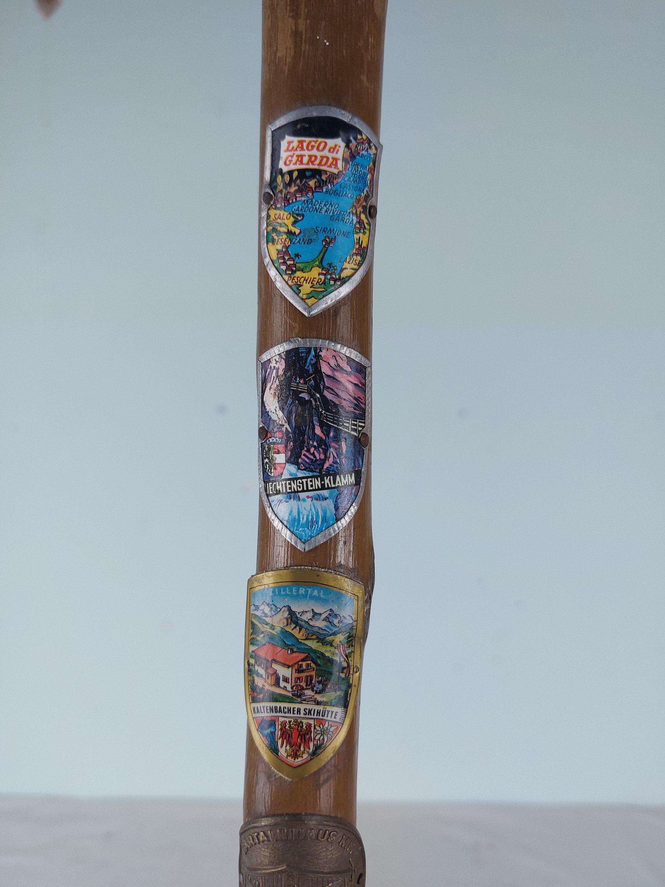5 Emblem Cane, Vintage Walking Sticks, Retro Cane, Vintage Cane ...