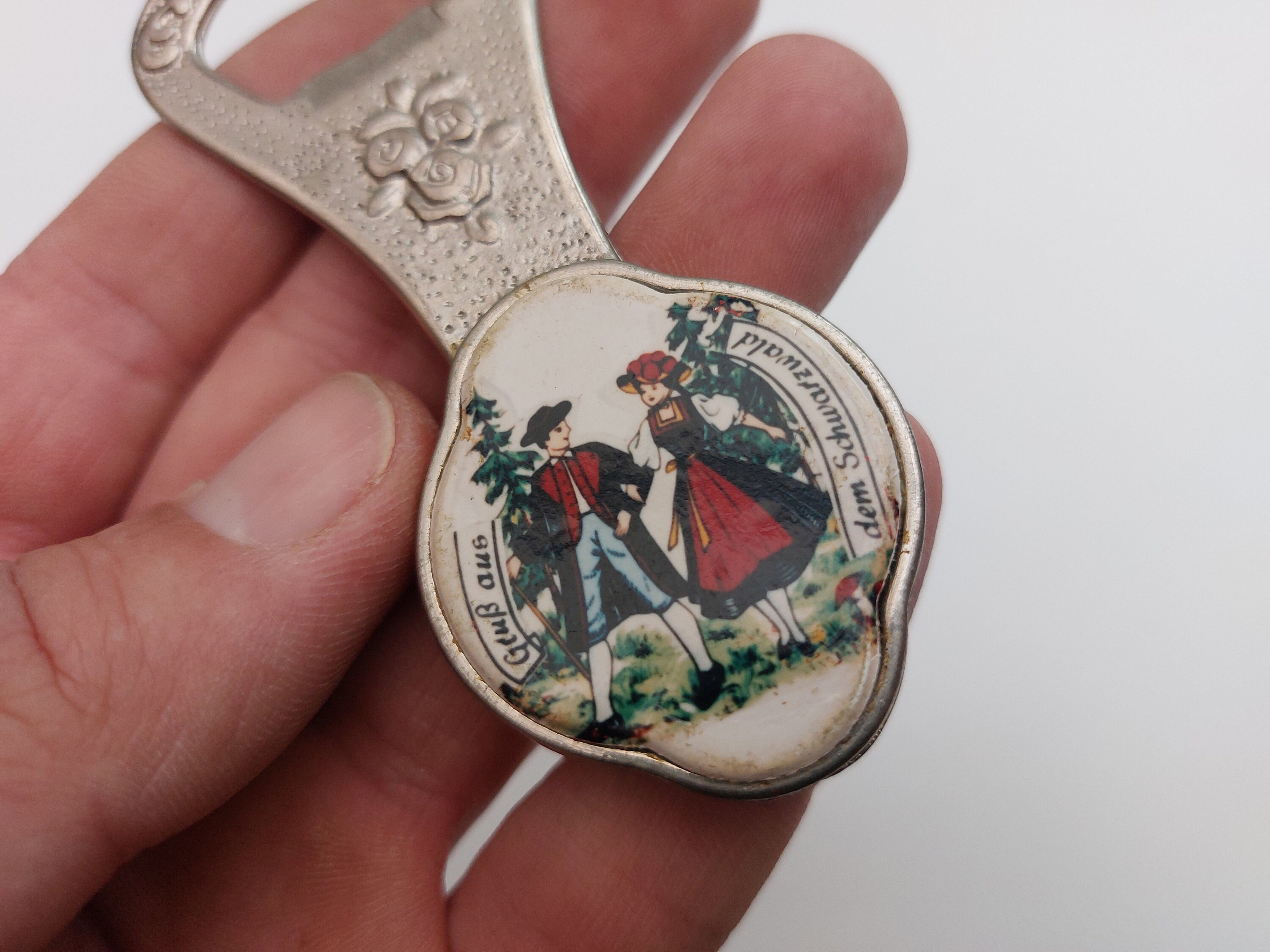 Rose Bottle Opener, Vintage Bottle Opener, Retro Bottle Opener