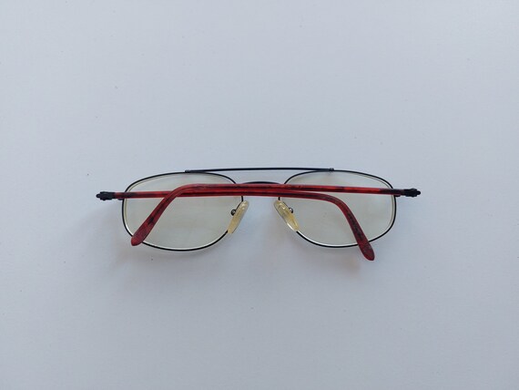 Lunettes Fielmann fabriquees en France lunettes anciennes lunettes de pilote petit verre lunettes aviateur lunettes pour hommes monture en metal monture noire 89 Etsy France