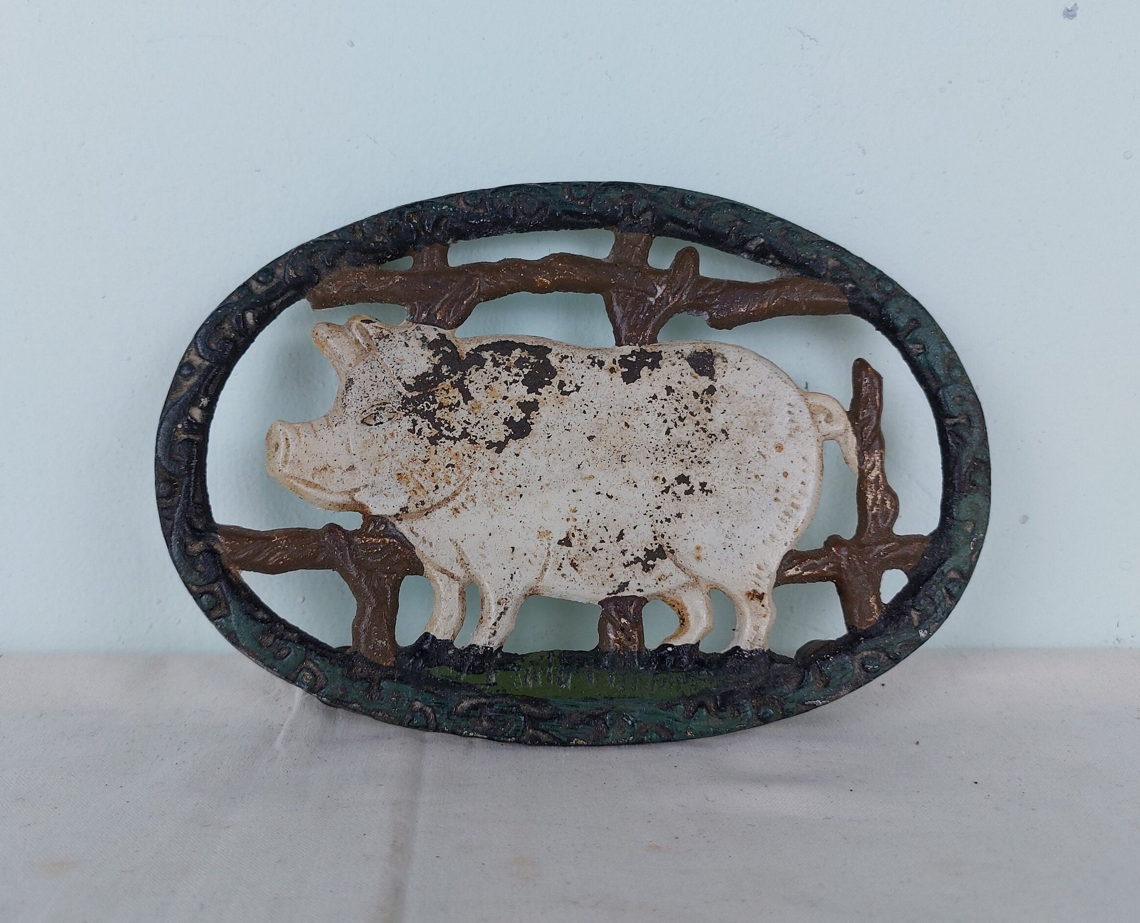 Old Mountain Old Mountain Cast Iron Pig Trivet