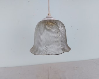 Lampe de plafond, lampe à suspension, lampe vintage, lampe rétro, ancienne, cool, cadeau, idée cadeau, lampe de cuisine, lampe à fleurs, lampe à fleurs en verre