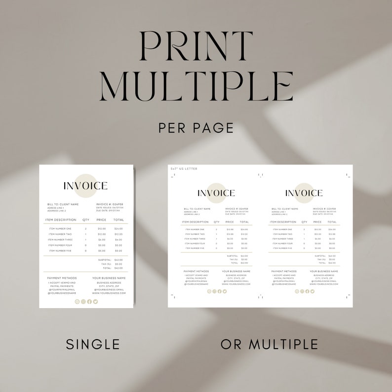 Balloon Business Invoice Template, Balloon Stylist Agreement, Canva
