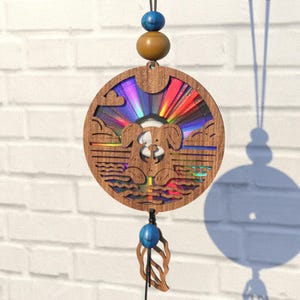 Baby Hund Tier Svg Cnc Template Suncatcher,Reflexionskarton,Umwandlung Dvds,Cd,Laser Cut Datei,Cnc Template,SVG,PDF,DXF,Suncatcher,S63