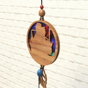 Musik-Schild, Violinschlüssel, Sänger Aufdruck Suncatcher, Reflektierender Karton, Wiederverwertung von DVDs, Cd, Laser Cut Datei, Cnc-Vorlagen, SVG, PDF,DXF,Catcher,S51