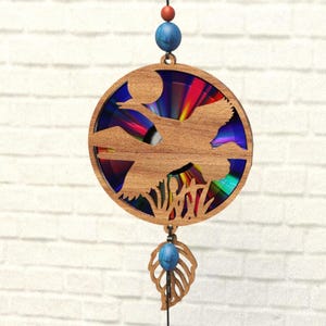 Fliegen Ente Tier Svg Cnc Template Suncatcher,Reflexionskarton,Umwandlung Dvds,Cd,Laser Cut Datei,Cnc Vorlage,SVG,PDF,DXF,Cricut,S32