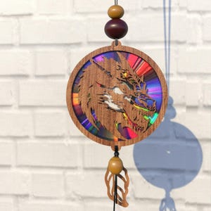 Krokodil Tier SVG Suncatcher, Weihnachten, Reflektierender Karton, Umwidmung DVDs, Cd, Laser Cut Datei, Cnc Vorlagen, SVG, PDF,DXF,S76