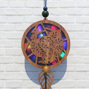 Truthahn Suncatcher, Tier Svg Cnc Template Suncatcher, Reflektierender Karton, Umwidmung von Dvds, Cd, Laser Cut Datei, Cnc Template, SVG, PDF,DXF,S205