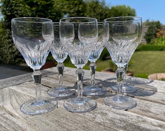 Christalleries Sèvres: 6 glasses