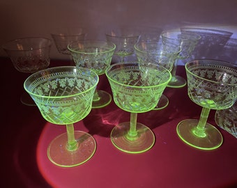 Pall Mall coupe glasses (Lady Hamilton) (10)
