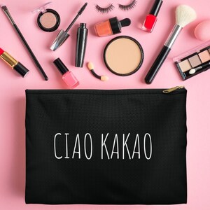 Trashy And Sassy Kosmetiktasche – Witziger Spruch, 20x14 Cm, Reißverschluss, Perfekt Für Unterwegs