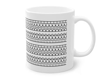 Hidden Message Funny Coffee Mug with Saying Fuck You, Office Work Coffee Mug Gift Favorite Colleague Girlfriend, Humorous