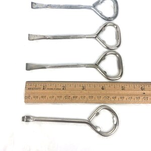 Vintage Metal Paint Can Openers: B.L.P. & Gilman Paint, Lot of 4