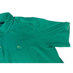 Tommy Bahama IslandZone Polo Shirt Mens XLT Green Short Sleeve Moisture Wicking image 9