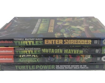Teenage Mutant Ninja Turtles DVDs Lot of 4 Mutagen Mayhem Shredder Turtle Power