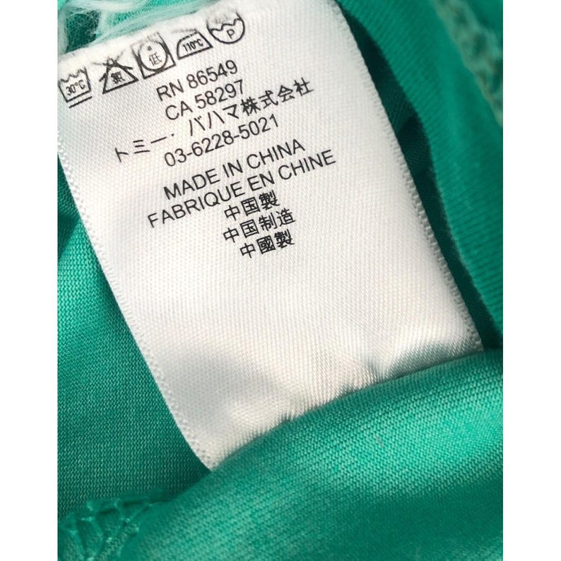 Tommy Bahama IslandZone Polo Shirt Mens XLT Green Short Sleeve Moisture Wicking image 5