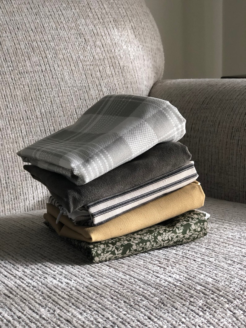 Black and Cream Striped Pillow Cover With Zipper Spring Pillow Cover