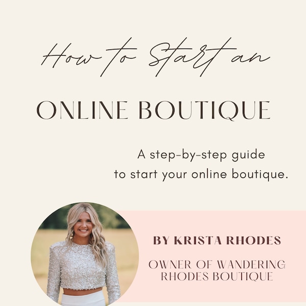 How To Start An Online Boutique Guide